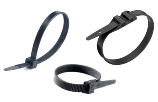 Nylon cable ties for electrical installation