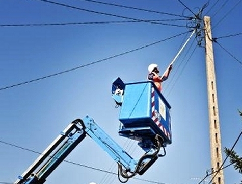 Réseaux aériens isolés de distribution électrique