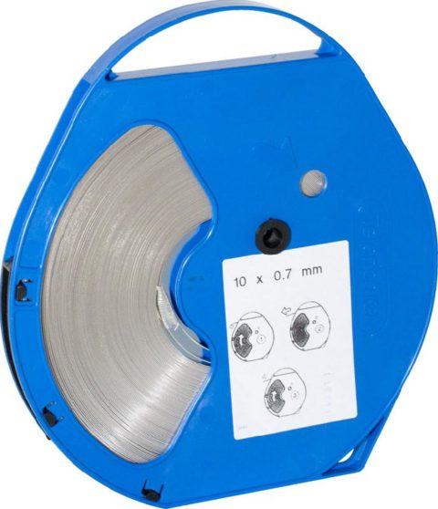 Feuillard en acier inoxydable 16 mm résistant